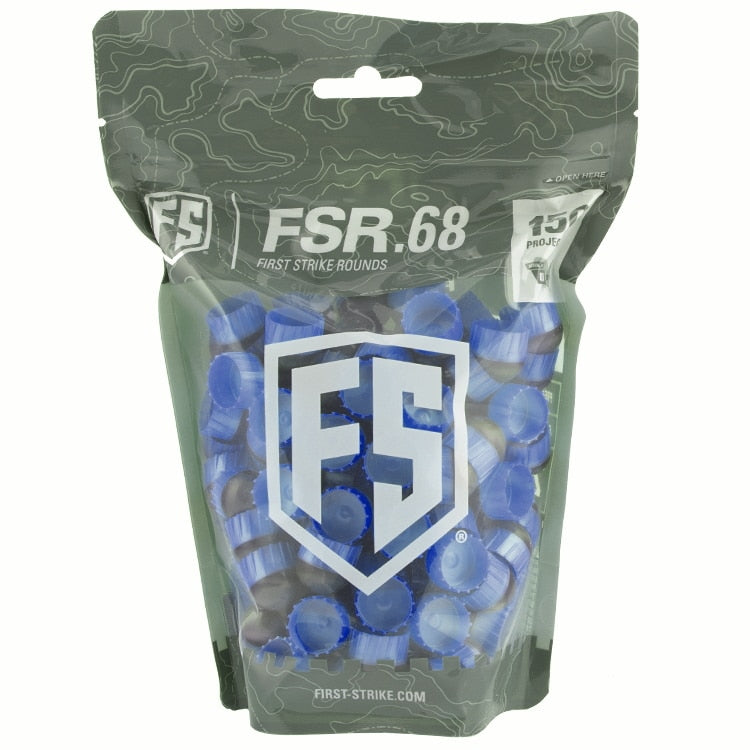 First Strike Paintballs 150 Stück - grau/blau