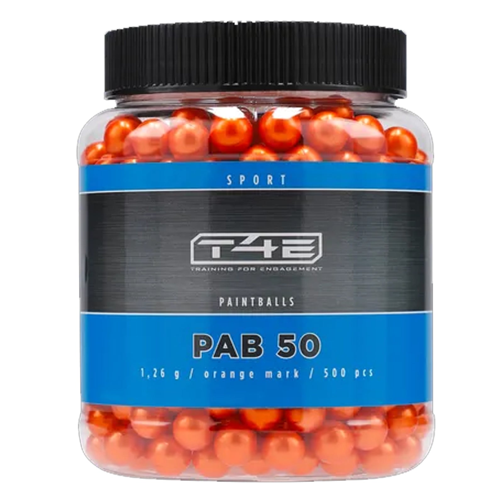 T4E Sport PAB 50 Paintballs Cal.50 - 500 Stück