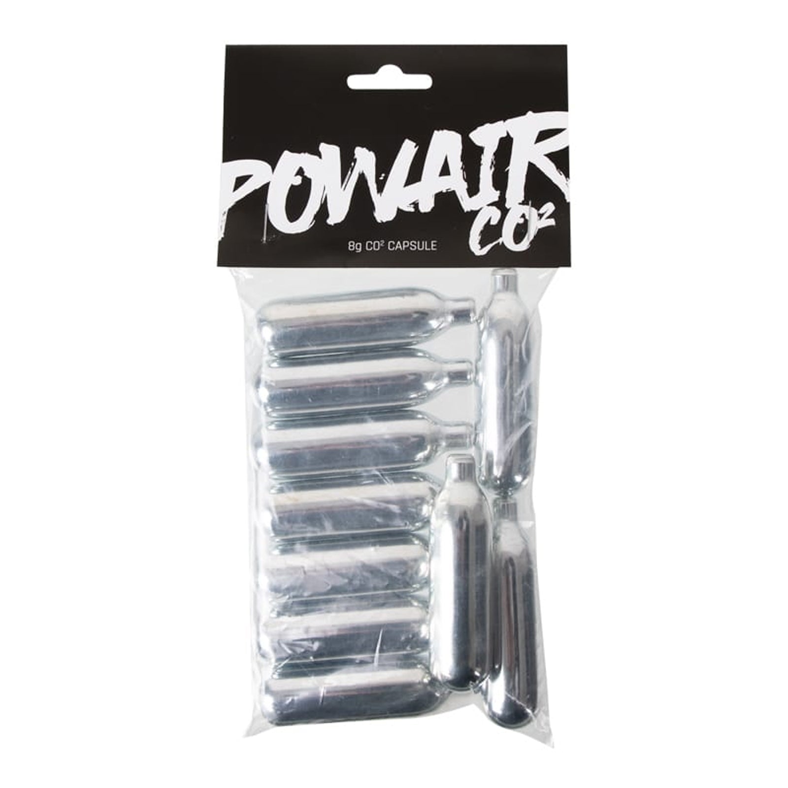 POWAIR 8g CO2 Kapseln (10ER BOX) für Paintball Markierer und Airsoft