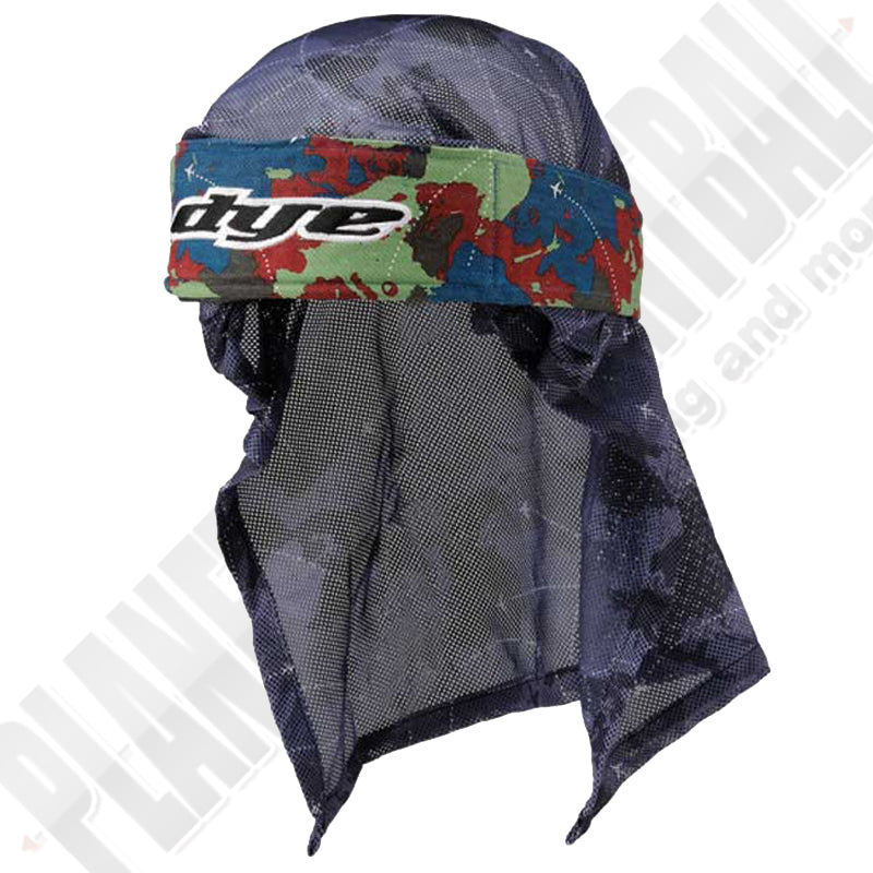 Dye Paintball Head Wrap Global red/green