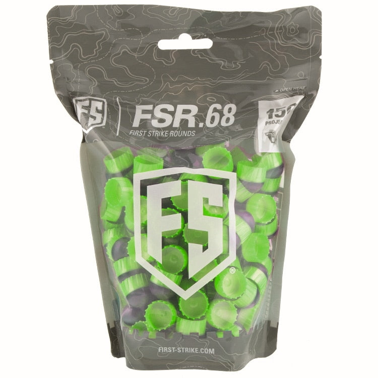 First Strike Paintballs 150 Stück - grau/grün