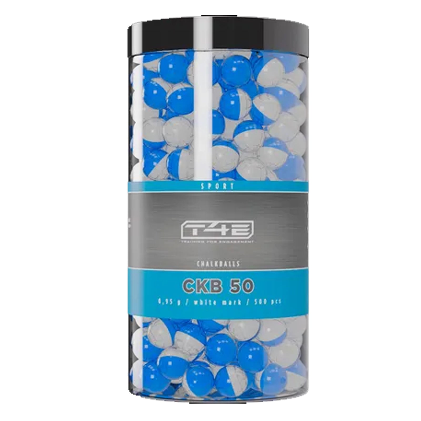 T4E Sport CKB 50 Calkballs / Kreidekugeln Cal.50 - 500 Stück