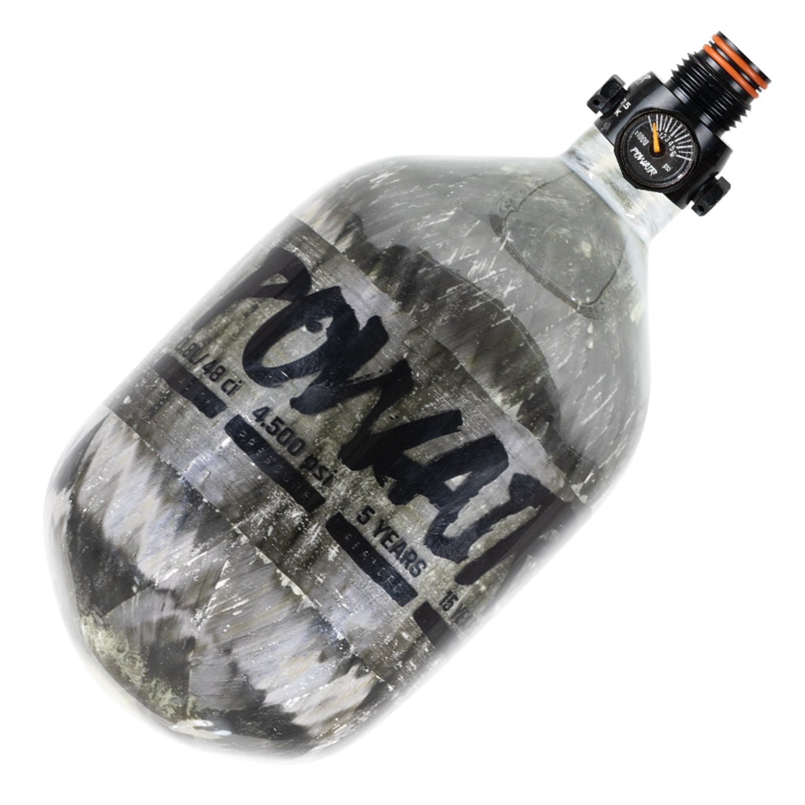 PowAir Carbon Series M2 Paintball HP System 0,8L / 48CI 300 BAR