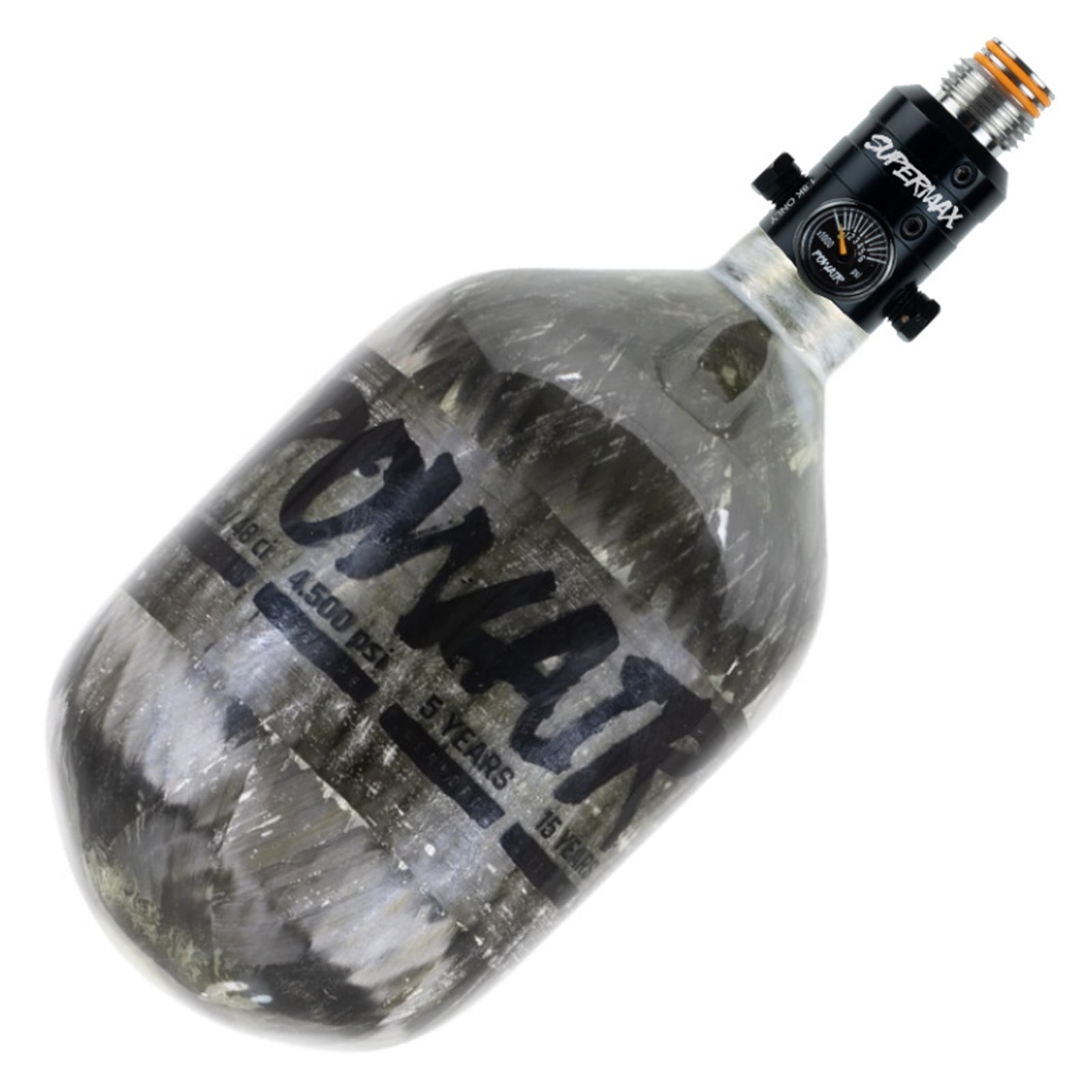 PowAir Carbon Series S3 Paintball HP System 0,8L / 48CI 300 BAR