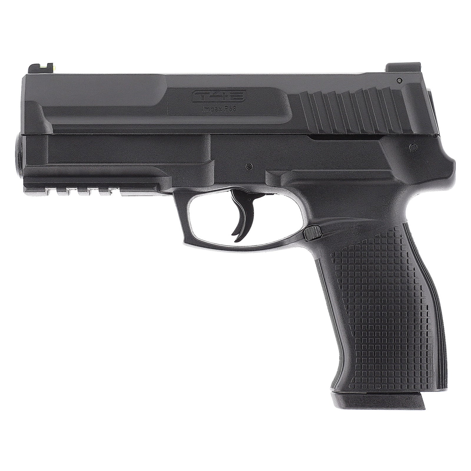 T4E Impax P68 MagFed All-in-One Real Action Set, schwarz - Cal.68