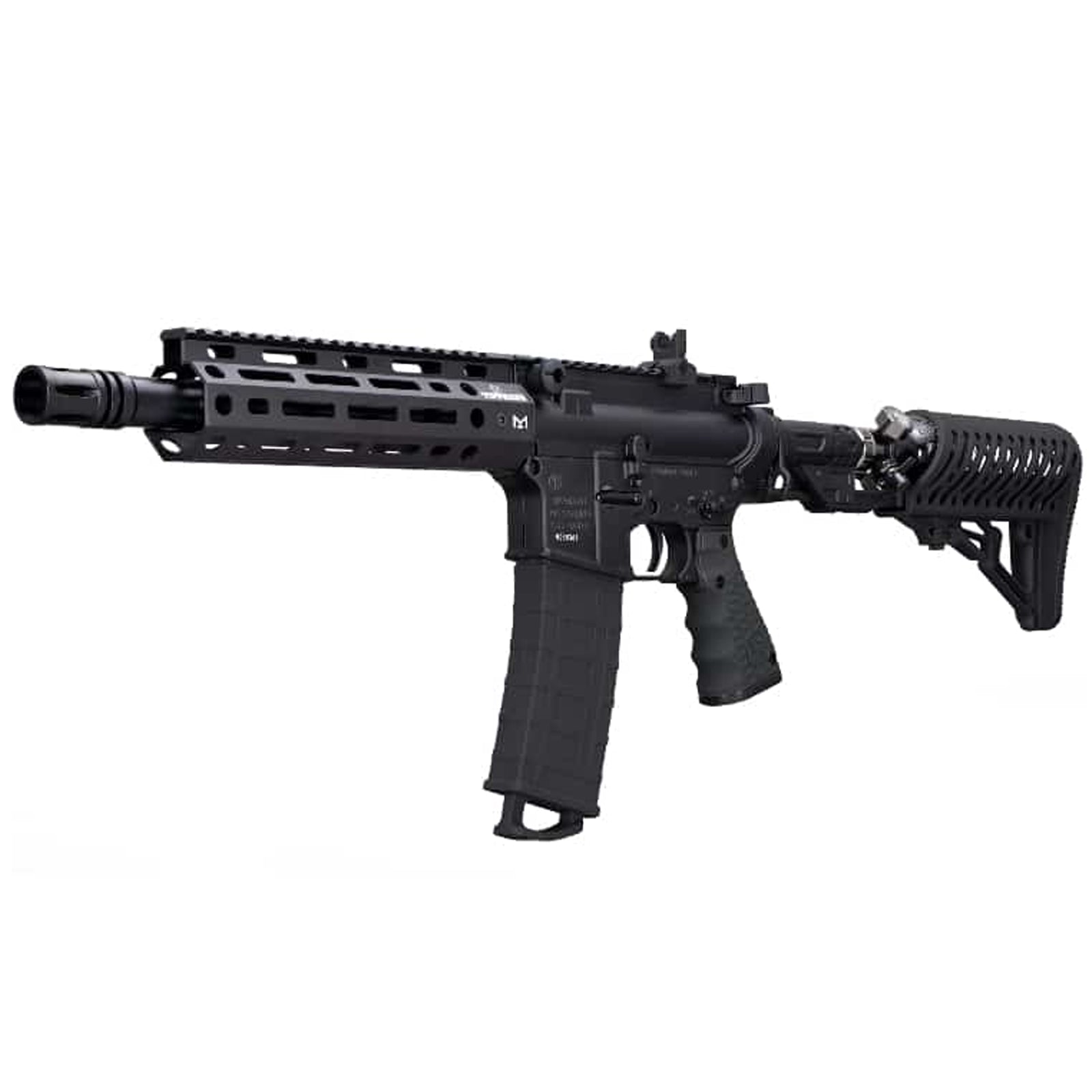 Tippmann TMC Elite MagFed Paintball Markierer Cal.68 inkl. Air Stock, 0.2L HP 200Bar
