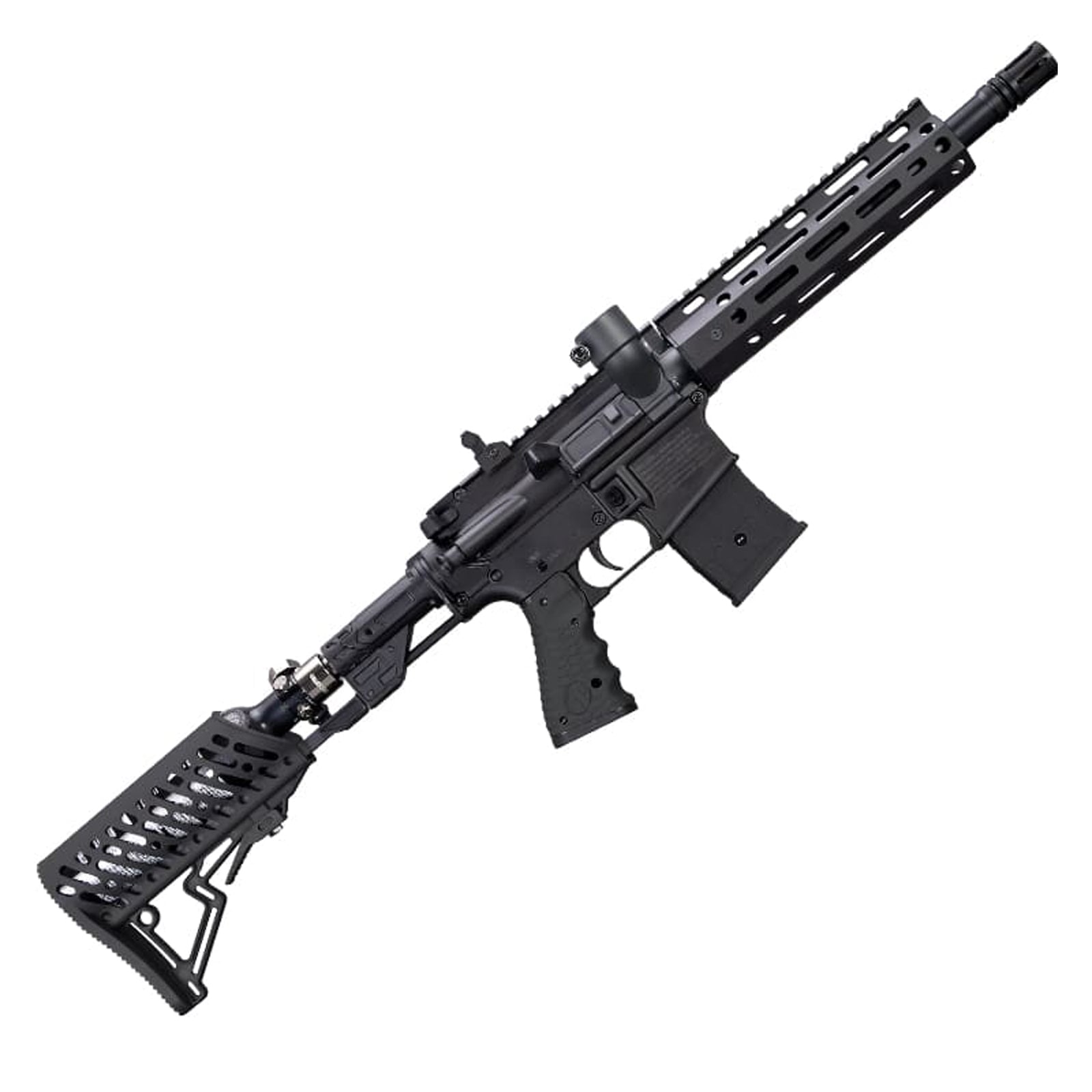Tippmann TMC Elite MagFed Paintball Markierer Cal.68 inkl. Air Stock, 0.2L HP 200Bar