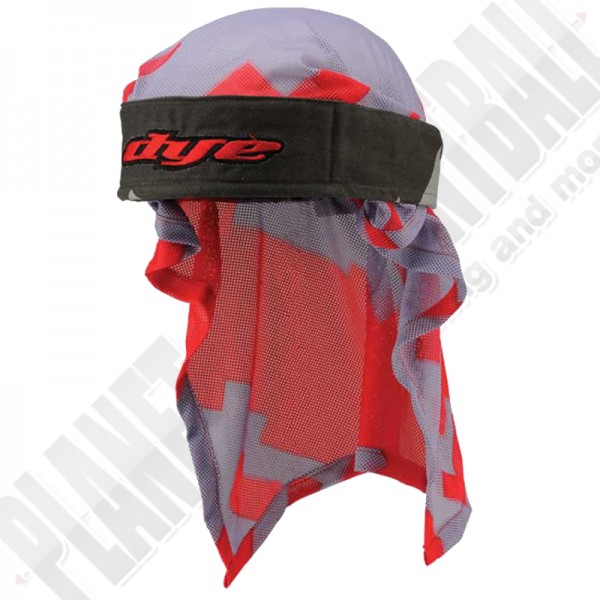 Dye Paintball Head Wrap Airstrike grey/red
